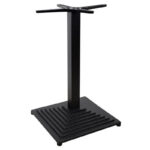 Βάση τραπεζιού Cheer   μαντέμι μαύρη 45x45x72εκ-PK217-000010