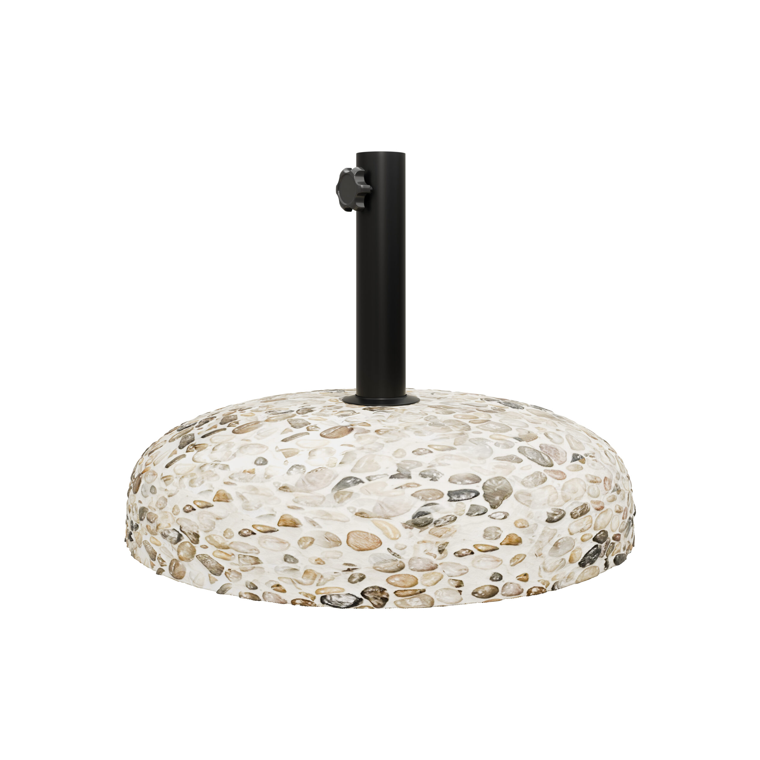 218-000022 Βάση ομπρέλας Breezy τσιμέντο ψηφιδωτή 35kg Φ50εκ-PK218-000022 - Image 1