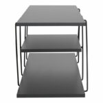 Έπιπλο τηλεόρασης Tars   ανθρακί-μαύρο 120x30x33εκ-PK225-000030 - Image 4