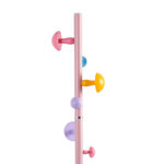 Καλόγερος ρούχων Violetta   μέταλλο ροζ Φ31x167εκ-PK226-000015 - Image 2
