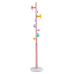 Καλόγερος ρούχων Violetta   μέταλλο ροζ Φ31x167εκ-PK226-000015