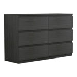 Συρταριέρα Cindy   6 συρταριών wenge 120x40x75εκ-PK230-000024