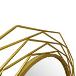 Καθρέπτης Round 2   χρυσό 71x2.5x71εκ-PK233-000005 - Image 3