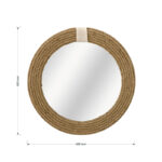 Καθρέπτης Rope   φυσικό 60x2x60εκ-PK233-000015 - Image 3
