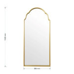 Καθρέπτης Eros   χρυσό 58x2.5x132εκ-PK233-000020 - Image 4