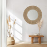 Καθρέπτης Rojie   φυσικό 90x2x90εκ-PK233-000024 - Image 2