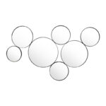 Καθρέπτης Sowel   μαύρο 120x2x76εκ-PK233-000026