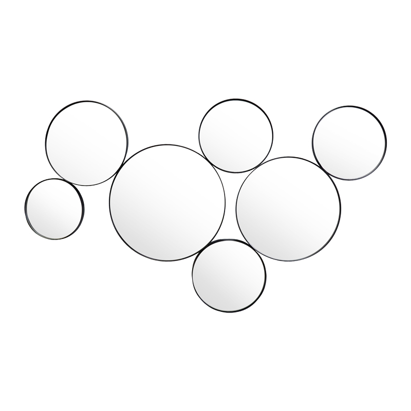 233-000026 Καθρέπτης Sowel μαύρο 120x2x76εκ-PK233-000026 - Image 1