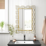 Καθρέπτης Monka   χρυσό 72x3x102εκ-PK233-000034 - Image 2