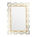 Καθρέπτης Monka   χρυσό 72x3x102εκ-PK233-000034