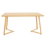Tραπέζι Garren   MDF φυσικό 150x90x75εκ-PK235-000011 - Image 2