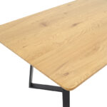 Tραπέζι Gemma   sonoma-μαύρο 140x80x75εκ-PK235-000016 - Image 4