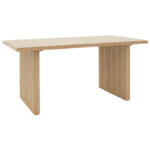Tραπέζι Sunniva   MDF sonoma 160x90x75εκ-PK235-000025
