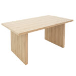 Tραπέζι Sunniva   MDF sonoma 160x90x75εκ-PK235-000025 - Image 3