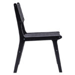 Καρέκλα Ridley   ξύλο-pu μαύρο-PK236-000009 - Image 3