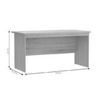 Γραφείο εργασίας Payton   grey-wenge 150x72.5x76εκ-PK248-000002 - Image 3