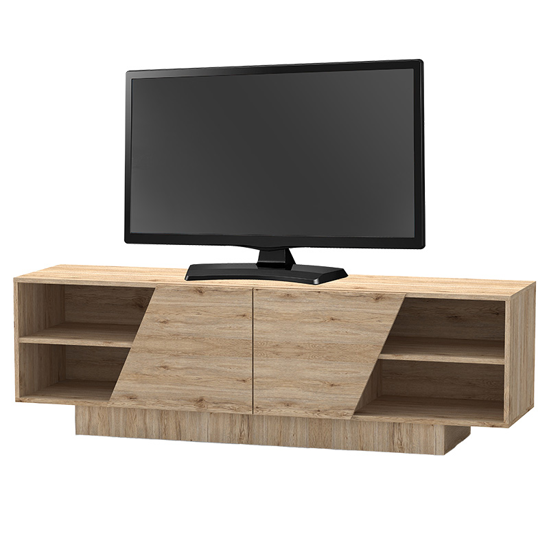 248-000004 Έπιπλο τηλεόρασης Stevie sonoma 160x40x50εκ-PK248-000004 - Image 1