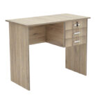 Γραφείο εργασίας-συρταριέρα Sophia   sonoma 116x57x72εκ-PK249-000012