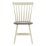 Καρέκλα Larus   φυσικό ξύλo rubberwood ανθρακί-λευκό 50x49x90εκ.-PK250-000006 - Image 3
