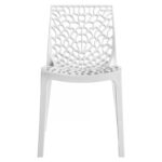 Καρέκλα Hush   με UV protection PP λευκό 50.5x54x79.5εκ.-PK262-000009 - Image 3