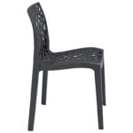 Καρέκλα Hush   με UV protection PP μαύρο 50.5x54x79.5εκ.-PK262-000010 - Image 2