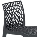 Καρέκλα Hush   με UV protection PP μαύρο 50.5x54x79.5εκ.-PK262-000010 - Image 4