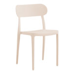 Καρέκλα Amvroan   με UV protection cappuccino pp 51x49x79.5εκ-PK262-000033
