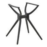 Βάση τραπεζιού Herno   μαύρο pp 60x61x73εκ-PK262-000041