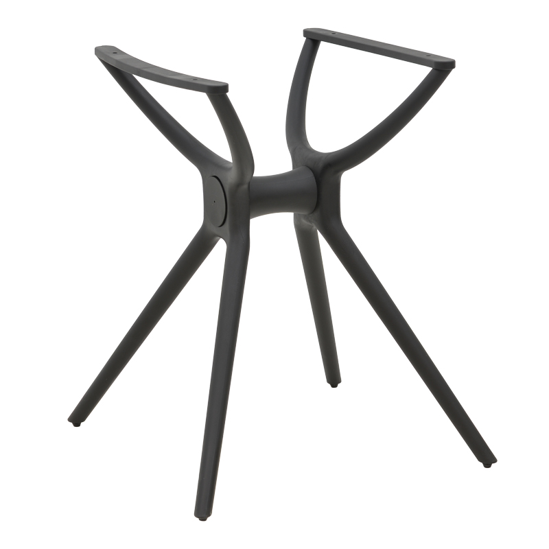 262-000041 Βάση τραπεζιού Herno μαύρο pp 60x61x73εκ-PK262-000041 - Image 1