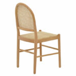 Καρέκλα Alessia   ξύλο οξιάς-rattan φυσικό 43x40x89εκ-PK263-000010 - Image 2