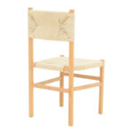 Καρέκλα Oarvine   φυσικό rubberwood-φυσικό σχοινί 46x52x88εκ-PK263-000042 - Image 2