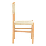 Καρέκλα Oarvine   φυσικό rubberwood-φυσικό σχοινί 46x52x88εκ-PK263-000042 - Image 3