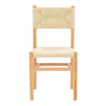 Καρέκλα Oarvine   φυσικό rubberwood-φυσικό σχοινί 46x52x88εκ-PK263-000042 - Image 4