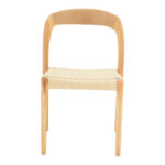Καρέκλα Tavrine   σχοινί-rubberwood σε φυσική απόχρωση 47x59x78εκ-PK263-000046 - Image 4