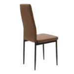 Καρέκλα Parker   PU cappuccino-μαύρο πόδι 42x48x98εκ-PK270-000003 - Image 2