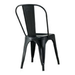 Καρέκλα Utopia   μαύρο μέταλλο 44x44x85εκ-PK270-000006 - Image 2