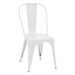 Καρέκλα Utopia   λευκό μέταλλο 44x44x85εκ-PK270-000007
