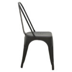 Καρέκλα Utopia   μαύρο ματ μέταλλο 44x44x85εκ-PK270-000009 - Image 3