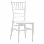 Καρέκλα catering Tiffany   PP λευκό 40x45x90εκ-PK273-000001