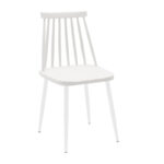 Καρέκλα Aurora   pp λευκό-πόδι λευκό 42x46x79εκ-PK273-000004