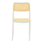 Καρέκλα Westley   pp φυσικό-λευκό  55x47x81εκ-PK292-000001 - Image 4