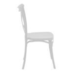 Καρέκλα Crossie   pp λευκό 51x48x90εκ-PK292-000007 - Image 3