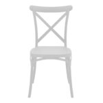 Καρέκλα Crossie   pp λευκό 51x48x90εκ-PK292-000007 - Image 4