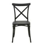 Καρέκλα Crossie   pp μαύρο 51x48x90εκ-PK292-000008 - Image 4