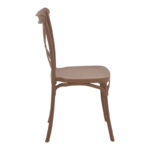 Καρέκλα Crossie   pp μόκα 51x48x90εκ-PK292-000009 - Image 3