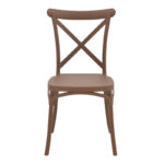 Καρέκλα Crossie   pp μόκα 51x48x90εκ-PK292-000009 - Image 4