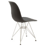 Καρέκλα Adelle   PP μαύρο-inox πόδι 46x55x81εκ-PK292-000012 - Image 2