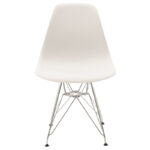 Καρέκλα Adelle   PP λευκό-inox πόδι 46x55x81εκ-PK292-000013 - Image 4