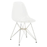 Καρέκλα Adelle   PP διάφανο-inox πόδι 46x55x81εκ-PK292-000014