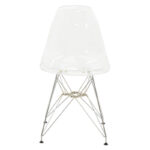 Καρέκλα Adelle   PP διάφανο-inox πόδι 46x55x81εκ-PK292-000014 - Image 4